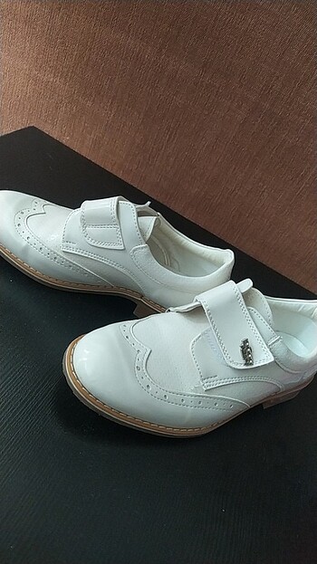 29 Beden beyaz Renk Klasik beyaz ayakkabı 
