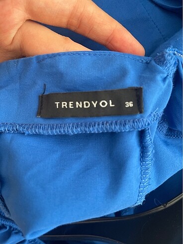 36 Beden Trendyol crop bluz