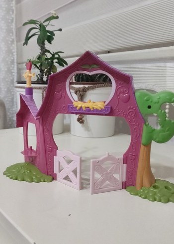 Renkli Pembe Oyuncak Ev - Görsel 2