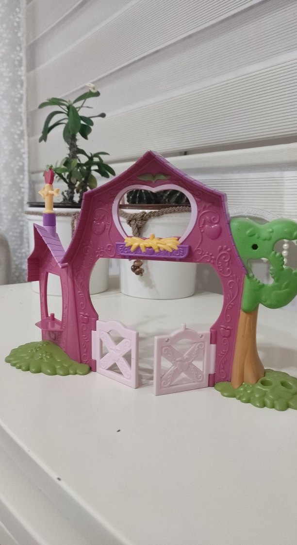 Renkli Pembe Oyuncak Ev - Görsel 2