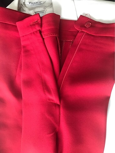 40 Beden kırmızı Renk Pantolon üst Takım