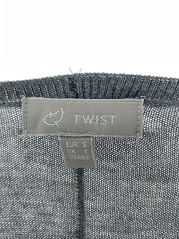 s Beden gri Renk Twist Bluz %70 İndirimli.