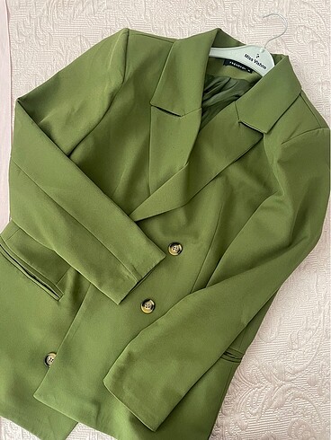 Trendyol & Milla Yağ Yeşil ceket