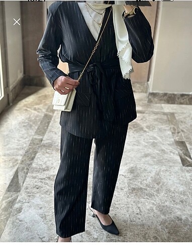 Çizgili ikili takım - Görsel 2