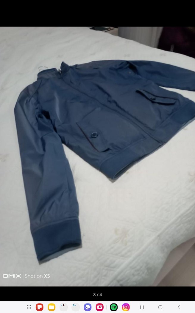 LC WAKIKI Erkek Mavi Fermuarlı Street Wear Ceket - Görsel 3