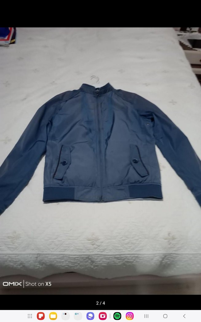 LC WAKIKI Erkek Mavi Fermuarlı Street Wear Ceket - Görsel 2