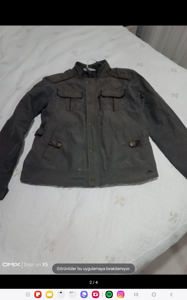 LC WAKIKI Gri Düğmeli Erkek Ceket, Günlük Stil - Görsel 2