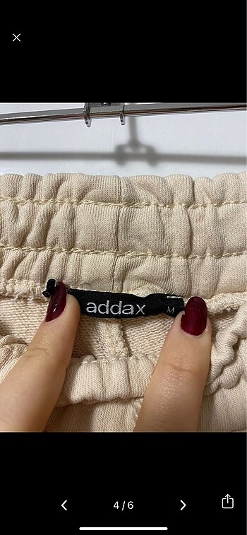 m Beden ten rengi Renk addax krem rengi eşofman
