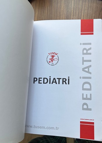 TUSEM Pediatri kitabı