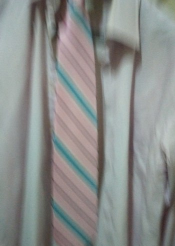 Pembe Düğmeli Erkek Ofis Gömleği - Görsel 4