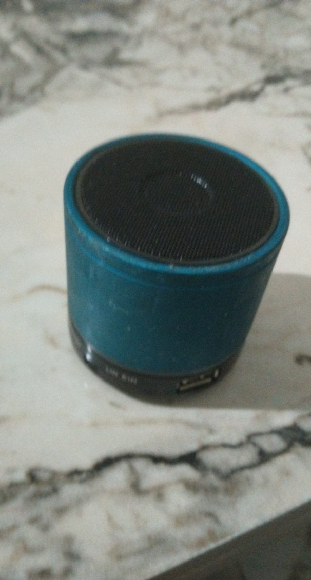 Küçük Mavi Bluetooth Hoparlör - Görsel 2