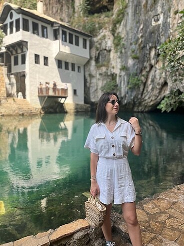 Network beyaz tulum