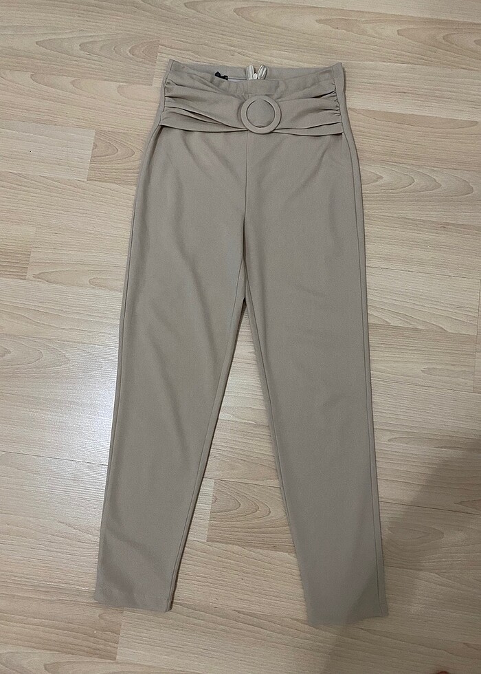 Krem pantolon - Görsel 4