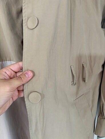 s Beden ten rengi Renk Hooopstore bohem Japon stil trençkot