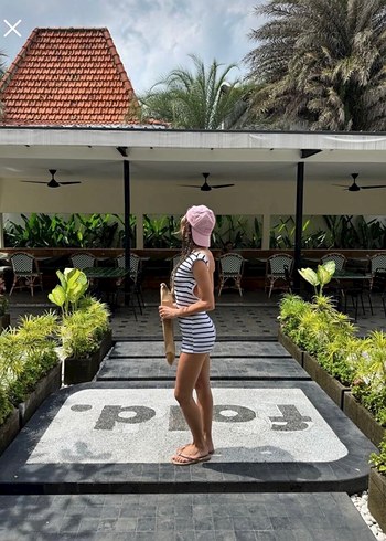 La Sarta Çizgili Tulum - Görsel 2