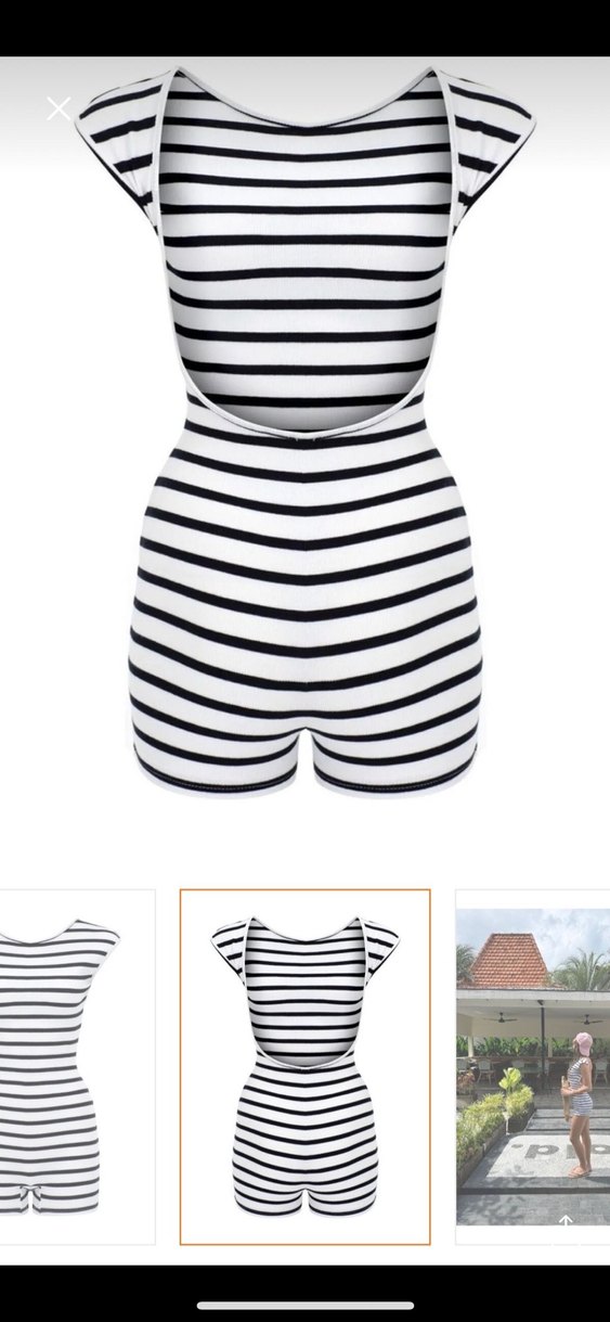 La Sarta Çizgili Tulum - Görsel 3