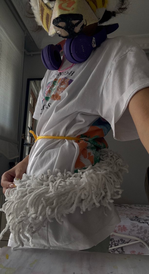 Gri beyaz şekil değiştirebilen kuyruk - Görsel 3