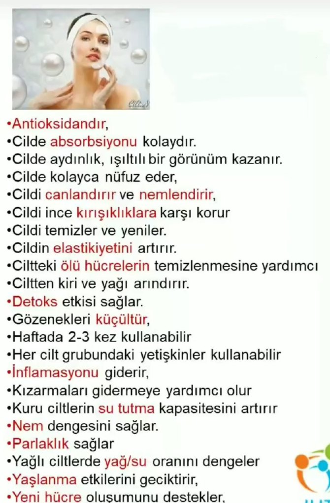 Ersağ İnci Maskesi - Detoks ve Yenileyici Maske - Görsel 3