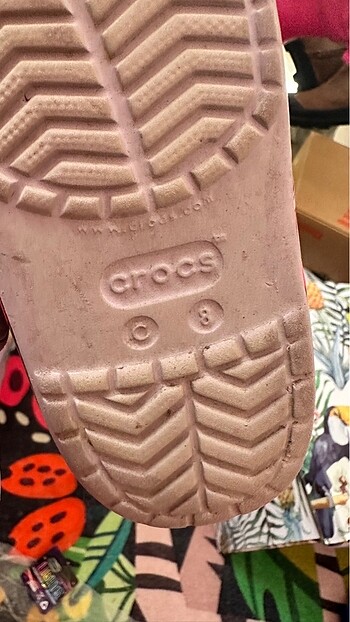 24 Beden mor Renk Crocs terlik
