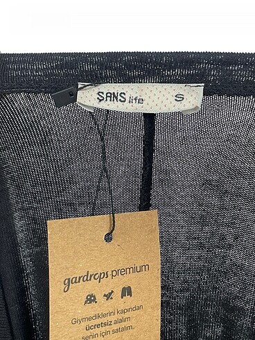 s Beden siyah Renk Diğer Bluz %70 İndirimli.