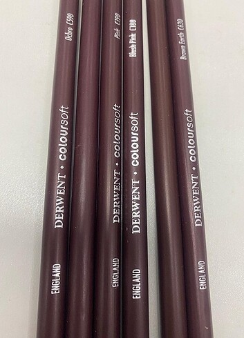 Derwent 6 adet Kuruboya