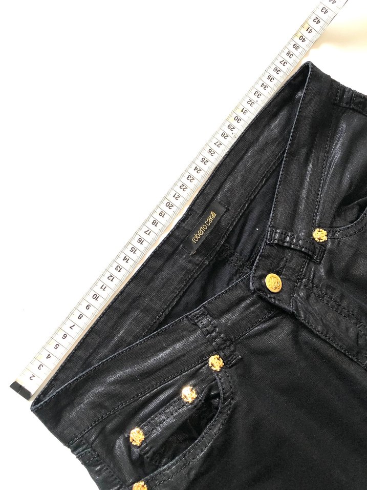 Roberto Cavalli Dar Paça Parlak Pantolon — görsel 6/13
