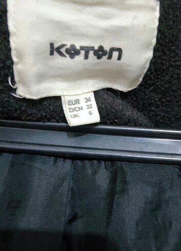 xs Beden Koton mont 