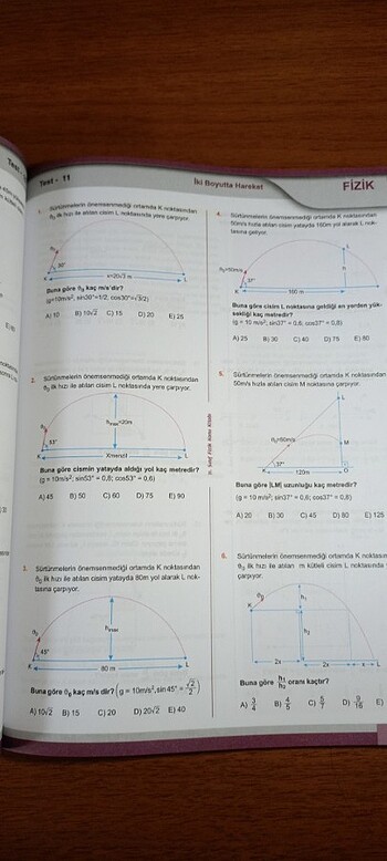  Beden Renk 11. Sınıf fizik test kitabı 
