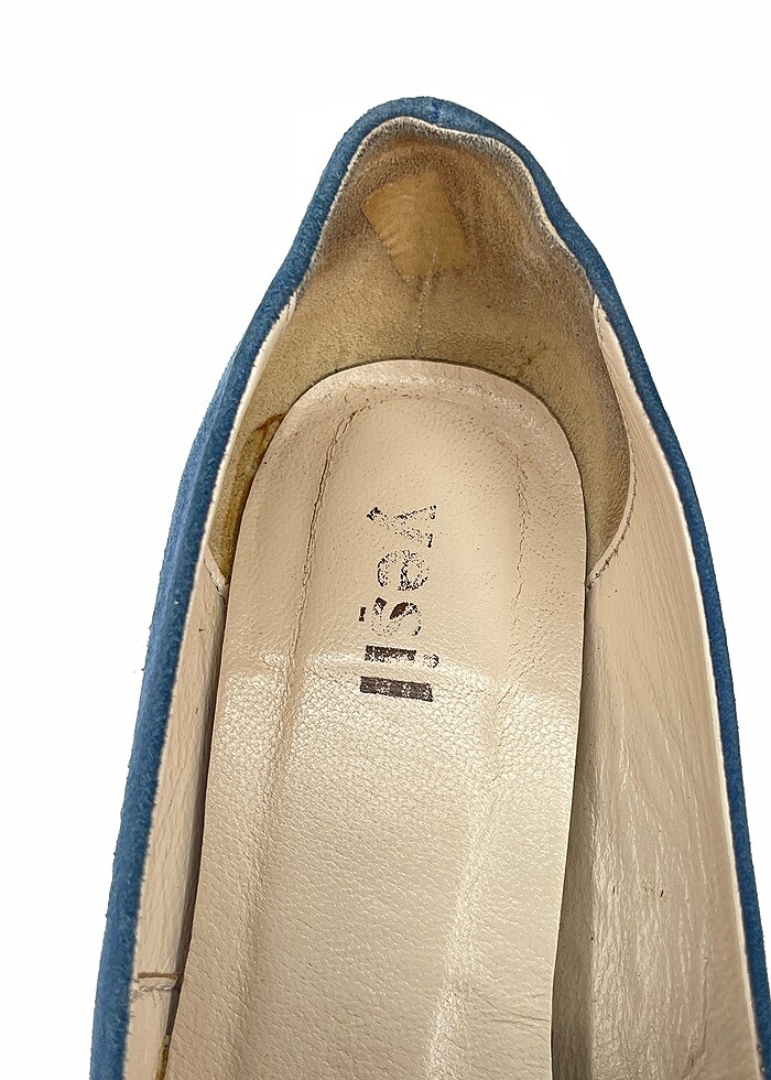 Yeşil Kundura Platform %70 İndirimli. - Görsel 4