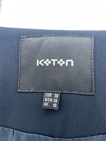 38 Beden lacivert Renk Koton Blazer %70 İndirimli.