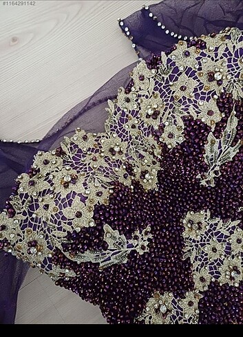 Mor kına nişan kıyafeti - Görsel 4