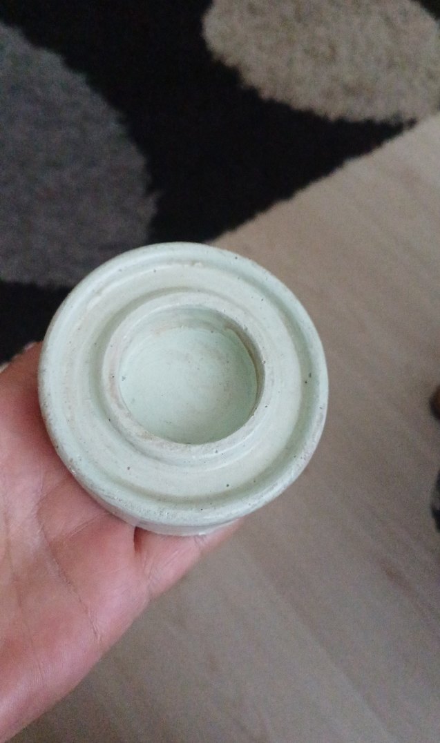 Beyaz Seramik Mumluk - Görsel 2