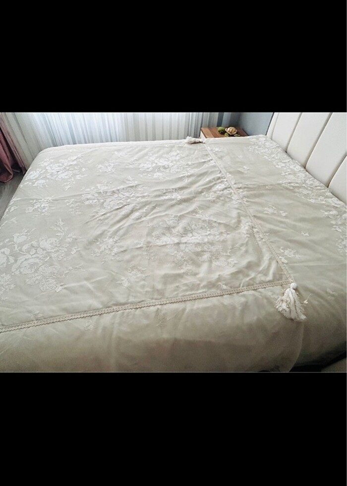 Karaca yatak örtüsü seti - Görsel 2