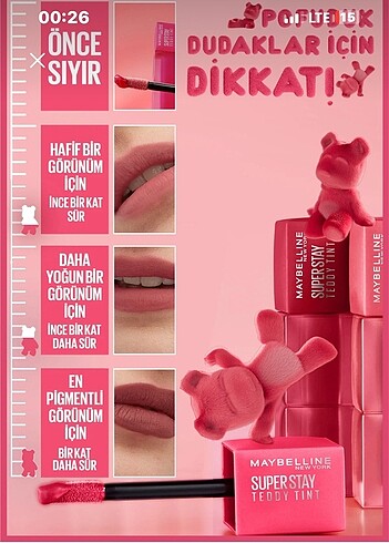 Maybelline Maybelline New York teddy Tint