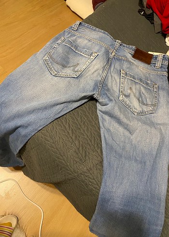 Mavi Bol Kesim Denim Jean - Görsel 2