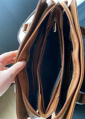 Taba vintage çanta - Görsel 4