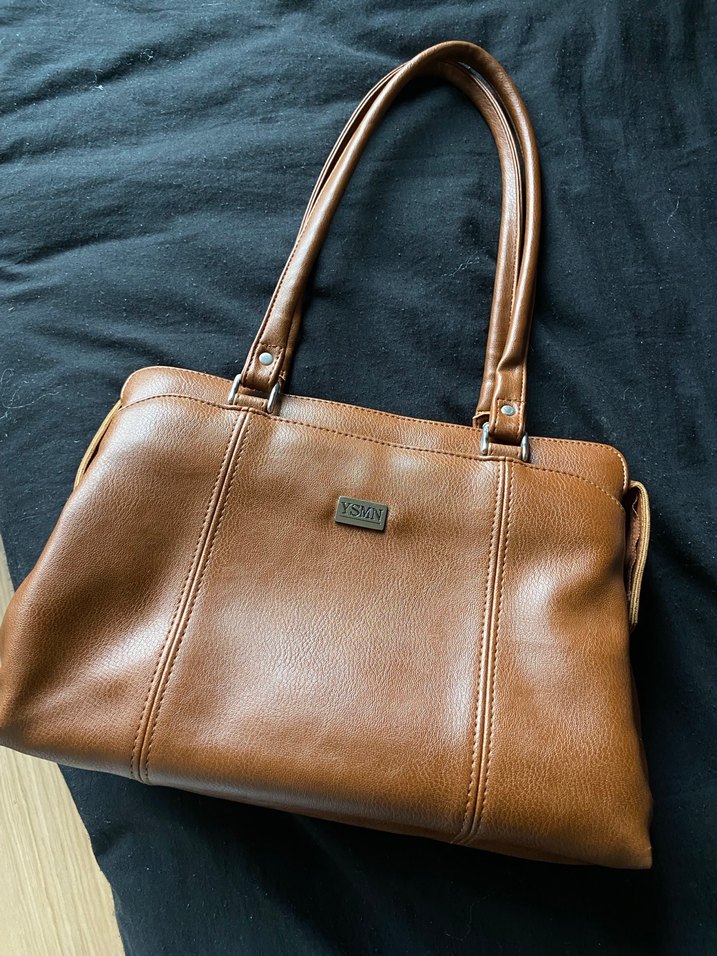 Taba vintage çanta - Görsel 5