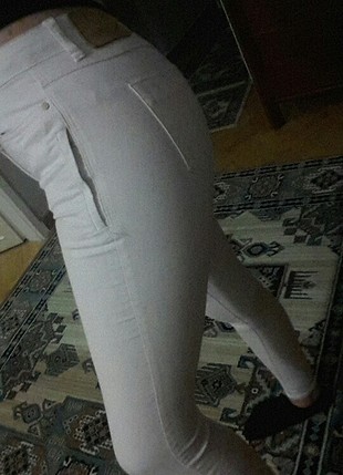36 Beden beyaz Renk Zara Basic beyaz pantolon 