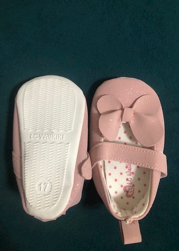 Kız Çocuk Pembe Fiyonklu Babet - Görsel 5