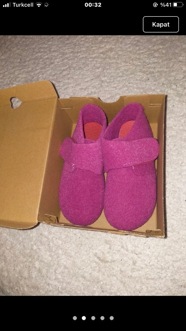 Çocuk Ev Ayakkabısı - Görsel 2