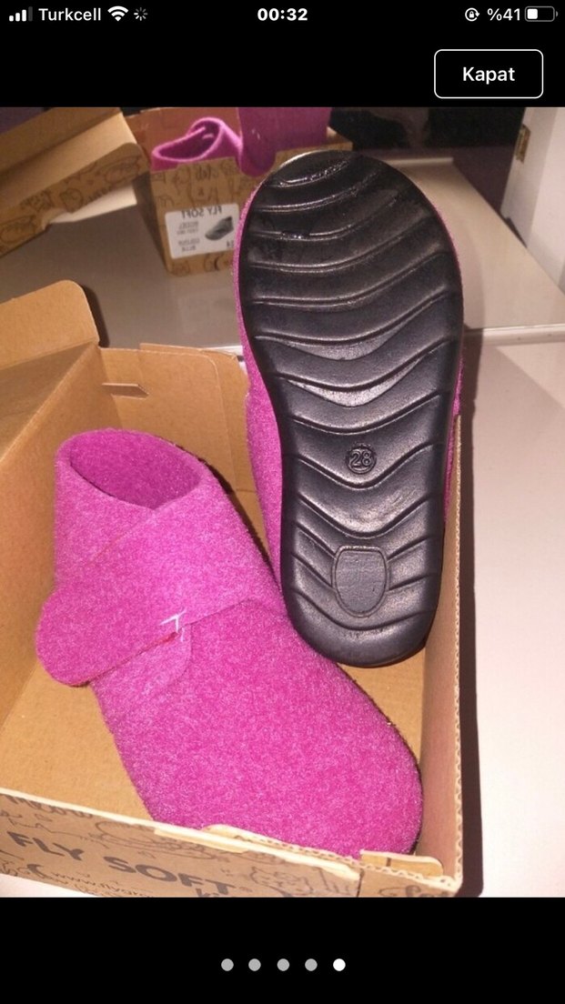 Çocuk Ev Ayakkabısı - Görsel 5