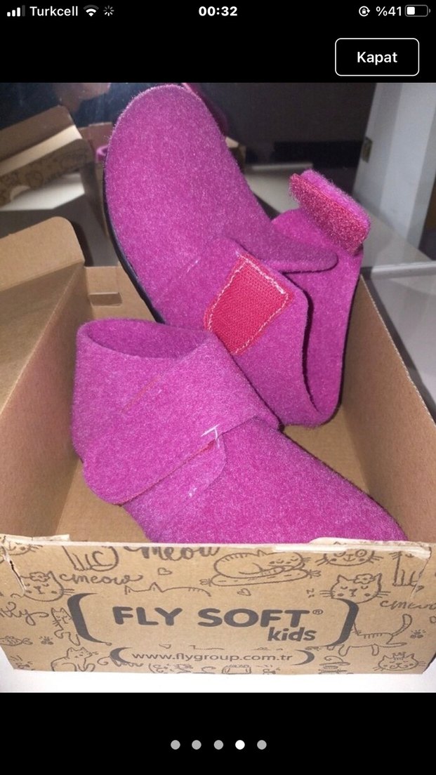 Çocuk Ev Ayakkabısı - Görsel 4