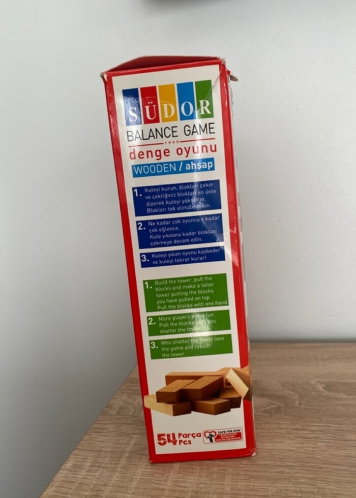 Südor Ahşap Denge Oyunu - Görsel 2