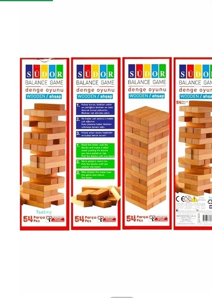 Südor Ahşap Denge Oyunu - Görsel 4