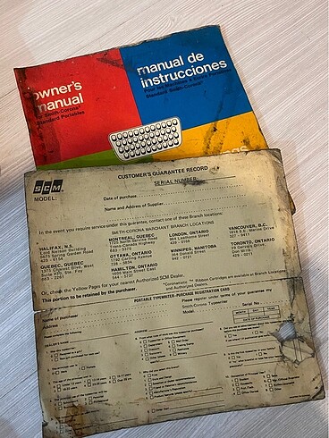 Daktilo Smith Corona - Görsel 6