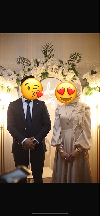 Diğer Tesettür nişan elbisesi