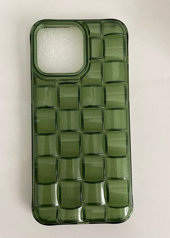 Şeffaf Yeşil Bohem Telefon Kılıfı