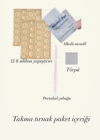 Siyah kurdeleli kedi gözü takma tırnak seti - Görsel 3