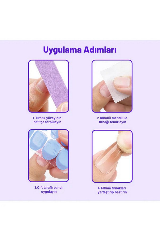 Takma tırnak 
Tasarım takma tırnak 
Nailart
Tırnak - Görsel 2