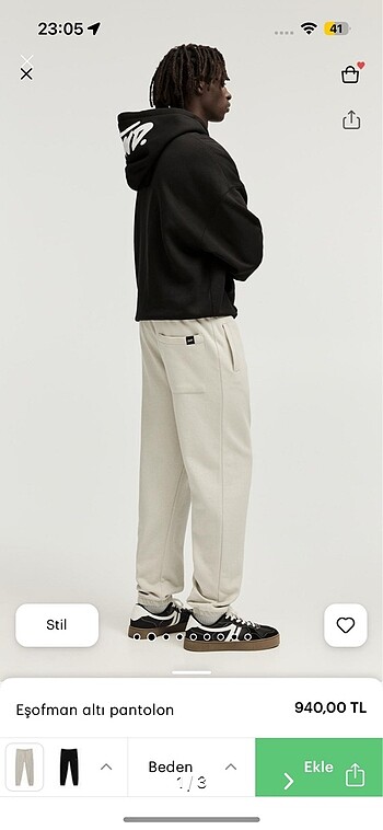 bej pull&bear esofman